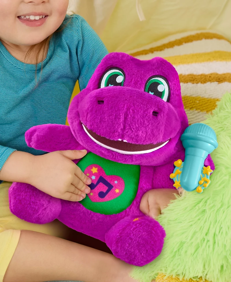 Barney's World Sing Along Barney Plush Toy