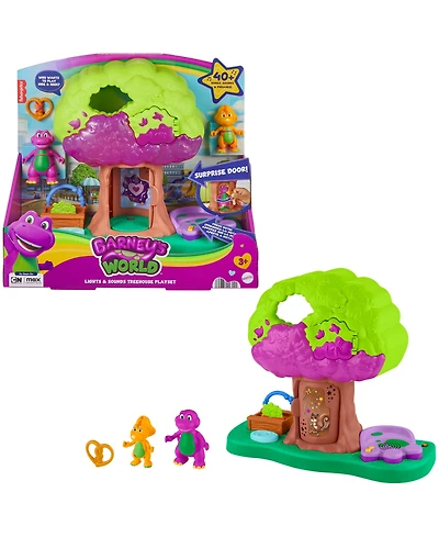 Barney's World Treehouse Playset