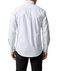 Rodd & Gunn Men's Check Oxford 5 Long Sleeve Sports Fit Shirt