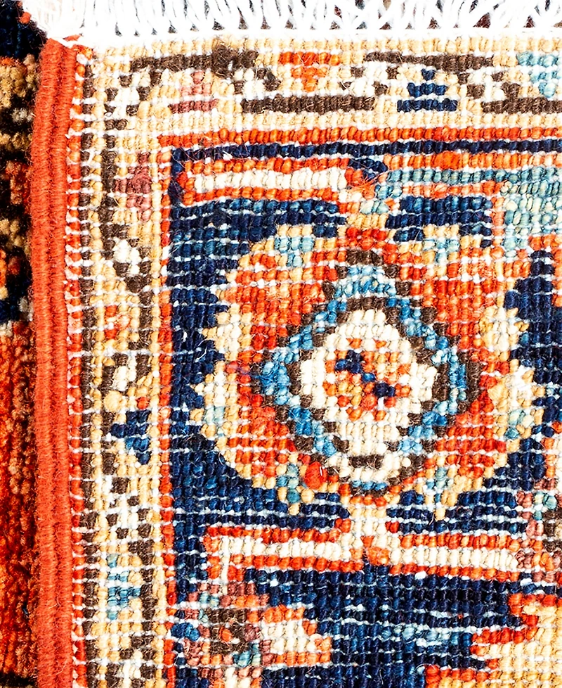 Adorn Hand Woven Rugs Serapi M1982 2'9"x12'11" Runner Area Rug