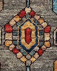 Adorn Hand Woven Rugs Serapi M1982 6'3"x9' Area Rug