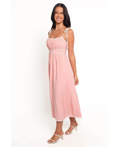 Petal and Pup Henley Midi Dress