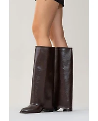 Prologue Shoes Maybe Chunky Heel Boot (Women)