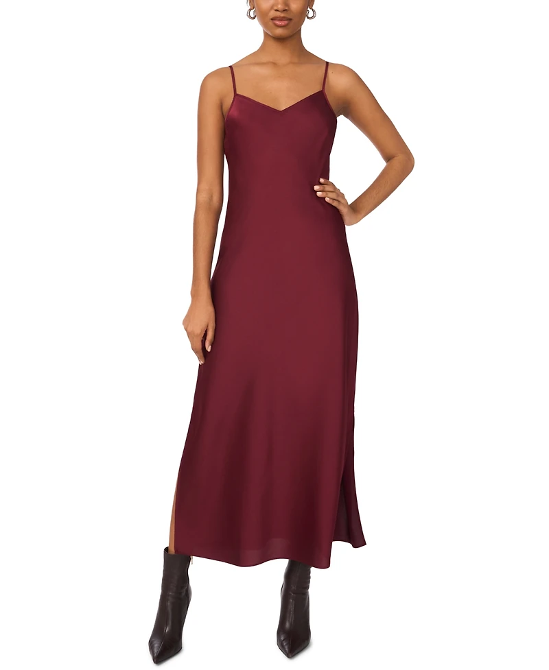 Msk Petite Sleeveless Sweater Maxi Dress