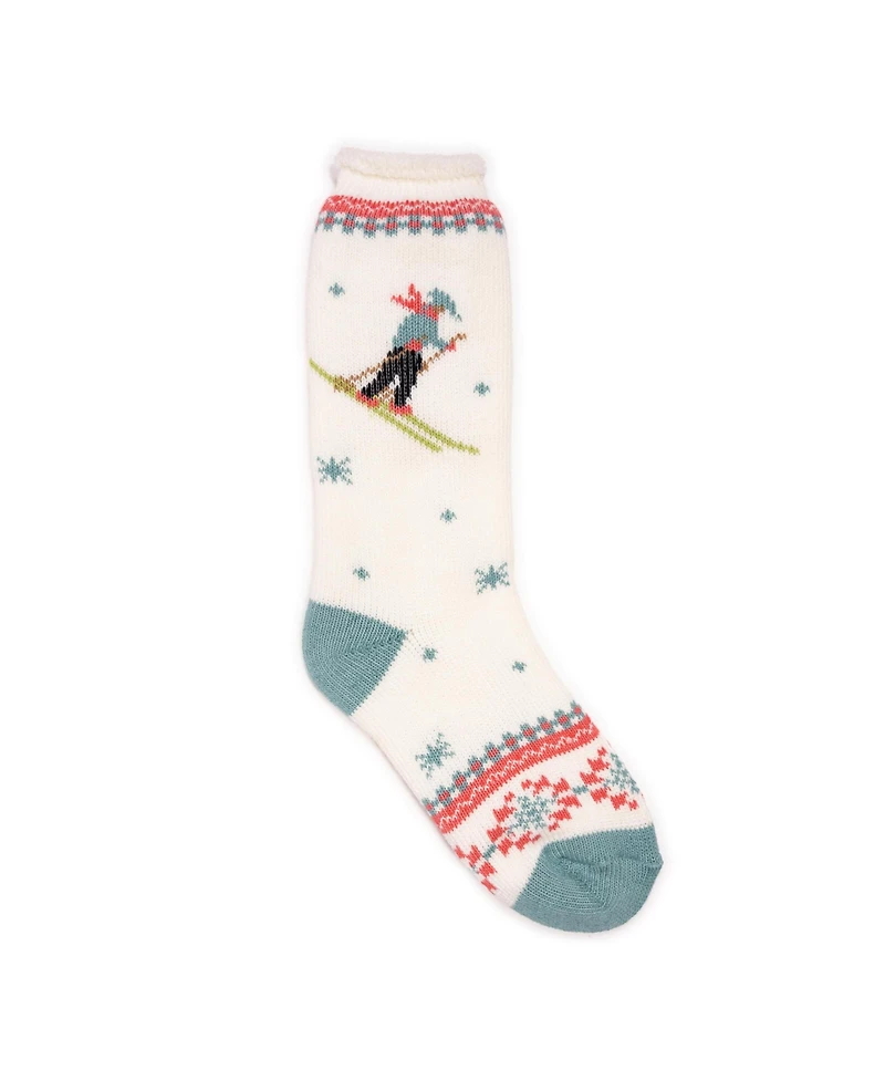 Muk Luks Women's Heat Retainer Sock