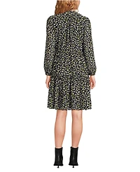 Lands' End Women's Chiffon Above the Knee Adjustable Dress