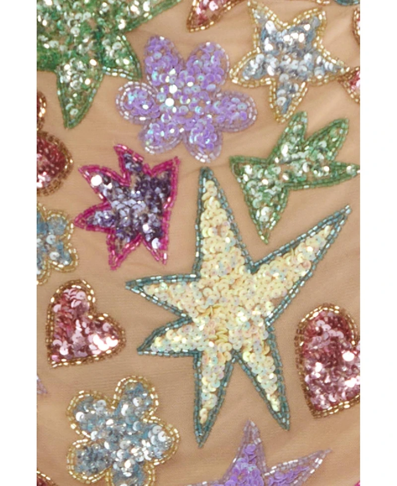 Nasty Gal Women's Embellished Halter Neck Mini Dress