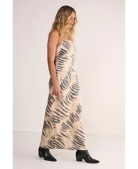 Nasty Gal Women's Cowl Back Strappy Maxi Dress