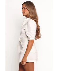 Petal and Pup Women's Fawn Tie Waist Romper