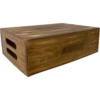 Kupo Full-Size Apple Box, Brown Stained