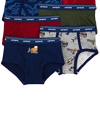 Carter's Little and Big Boys 7-Pack Construction-Themed Boxer Briefs
