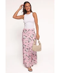 Petal and Pup Women's Evie Maxi Skirt - Pink Floral