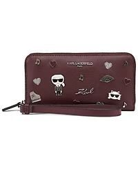 Karl Lagerfeld Paris Maybelle Continental Zip Wallet