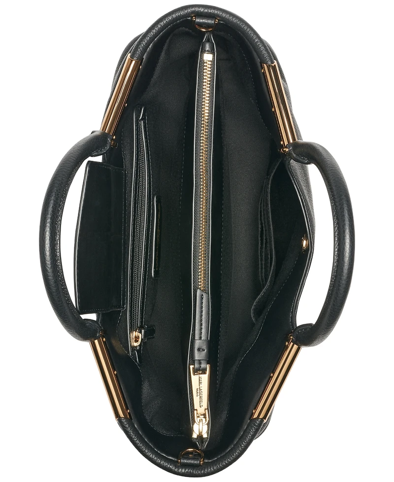 Karl Lagerfeld Paris Women's Valerie Large Satchel Bag