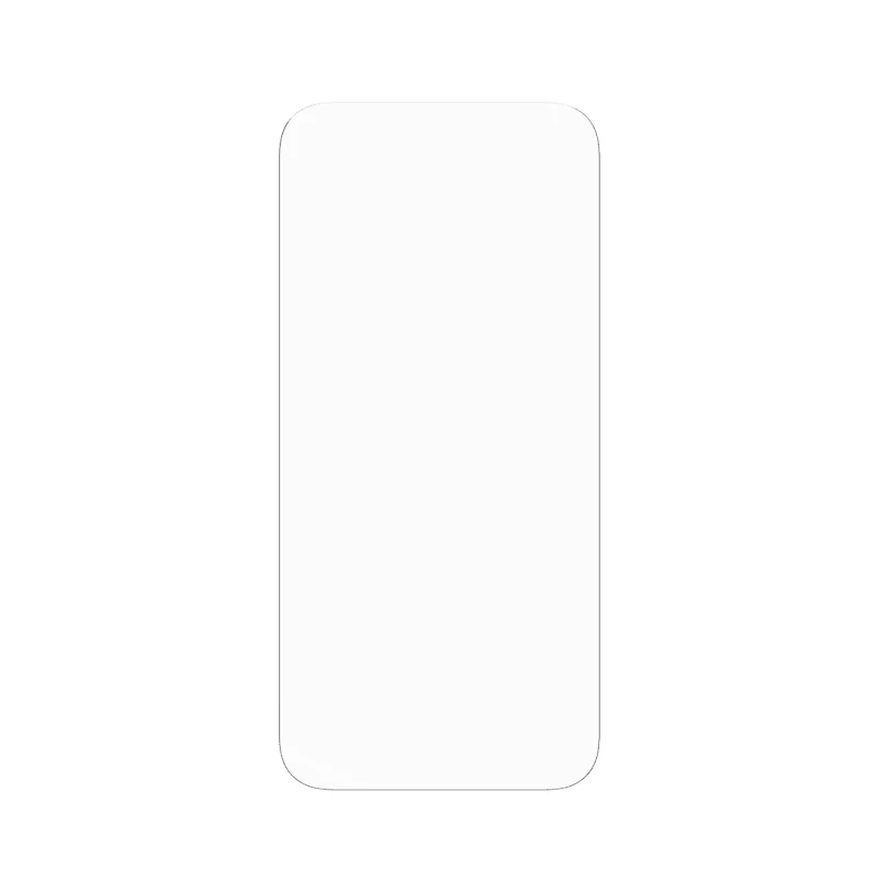 OtterBox Premium Pro Glass Antimicrobial Privacy Screen Protector for Apple iPhone 16 / iPhone 15-Clear