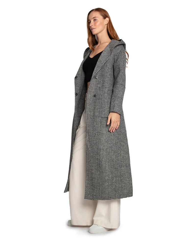 Belle & Bloom Walk My Way Wool Blend Oversized Maxi Coat