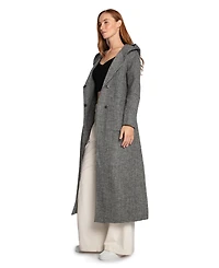 Belle & Bloom Walk My Way Wool Blend Oversized Maxi Coat