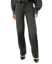 Silver Jeans Co. Women's Loose & Low Rise Straight Leg