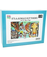 AreYouGame.com Wooden Jigsaw Puzzle It's A Jungle Out There, 599 Pieces