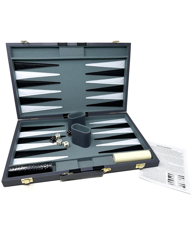 John N. Hansen Co. Classic Game Collection 18" Backgammon Set