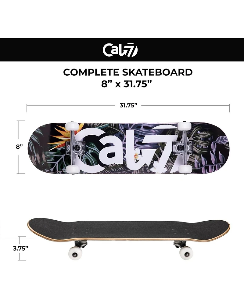 Cal 7 Complete 8 Inches Inch Skateboard - Panel