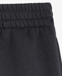 adidas Big Boys Elastic-Waistband Essential Logo Fleece Jogger Pants