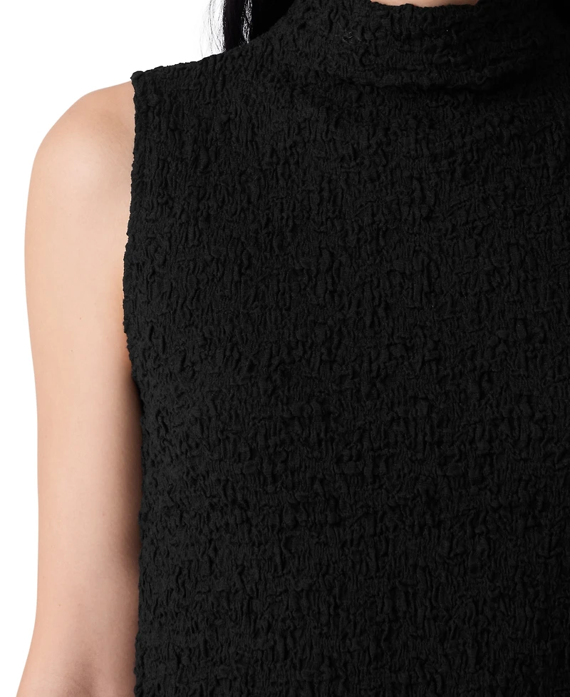 Eileen Fisher Women's Funnel Neck Tank Top