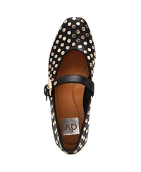 Dv Dolce Vita Women's Mulaney Stud Mary Jane Ballet Flats