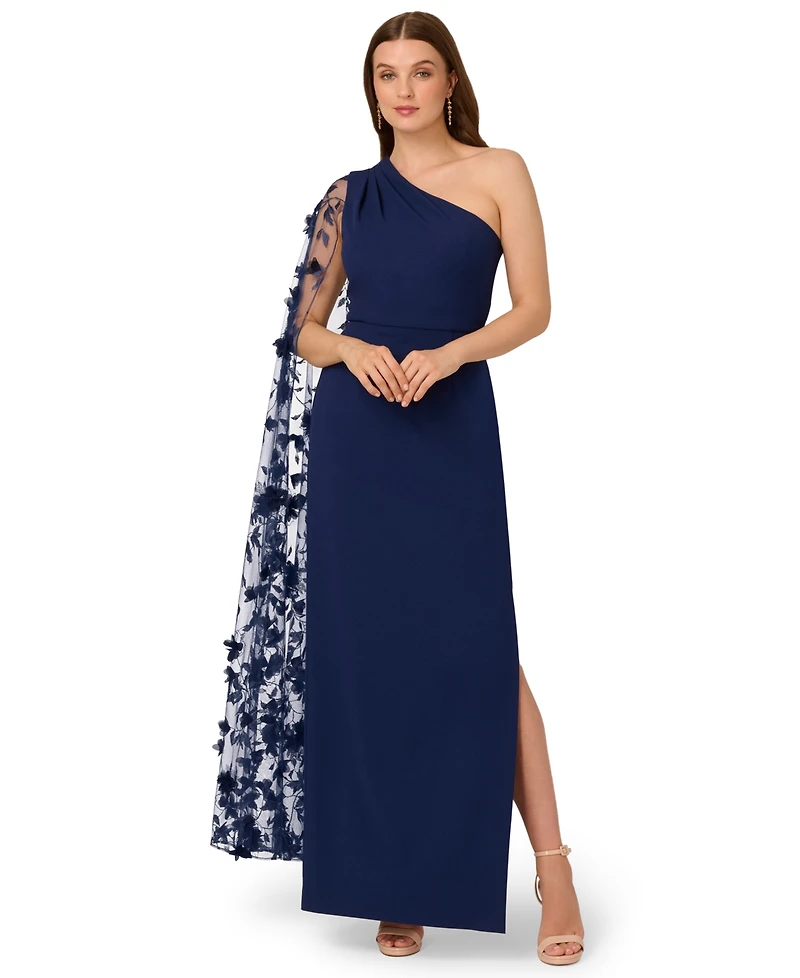 Adrianna Papell Women's One-Shoulder Dress