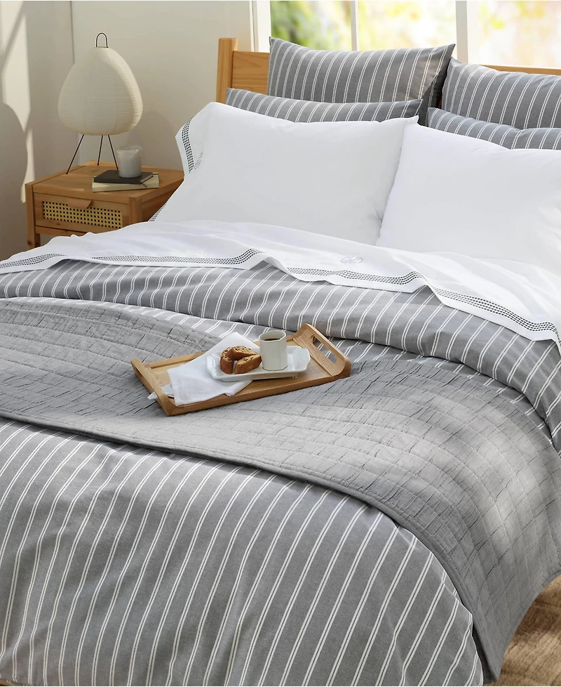 Lands' End Oxford Yarn Dyed Cotton Sham