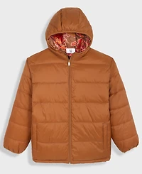Mode of One Men's Reversible Hooded Puffer Jacket, Macy's Exclusive