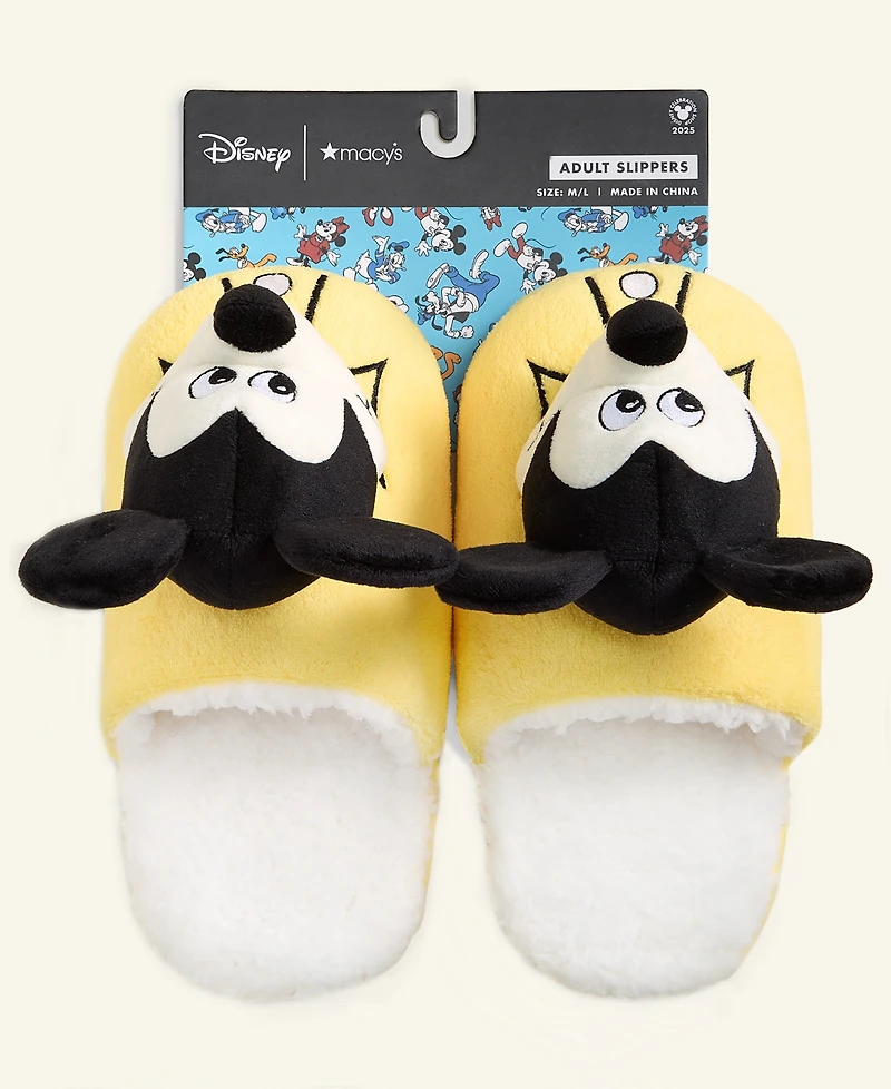 Disney | Macy's Adult Unisex Mickey Mouse 3D Slide-On Slippers, Exclusive