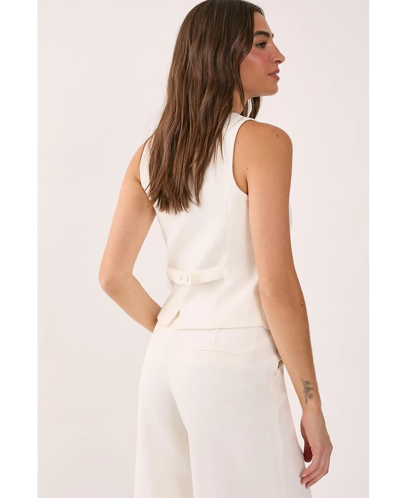 Nasty Gal Women's Button Front Tailored Waistcoat