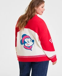 Disney | Macy's Plus Minnie Mouse Cozy Cardigan Embellished with Crystals by Swarovski, Exclusive
