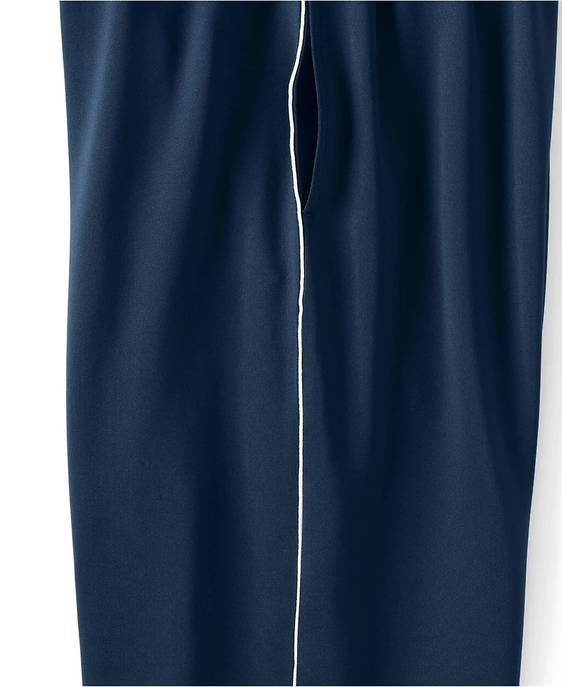 Lands' End Men's School Uniform Active Performance Track Pants