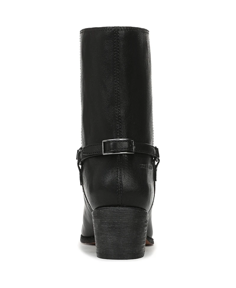 Franco Sarto Women's Kian Round Toe Pull On Short Boots