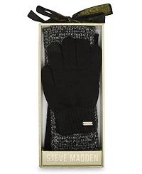 Steve Madden Women's Arm Warmers and Glove Set, 3-Piece