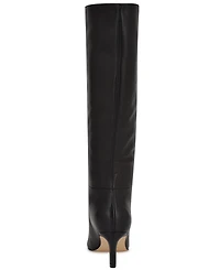 Nine West Women's Lorthey Wide Calf Tall Stiletto Dress Boots