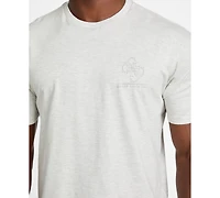 Guess Men's Distressed Quattro G Relaxed-Fit Graphic T-Shirt