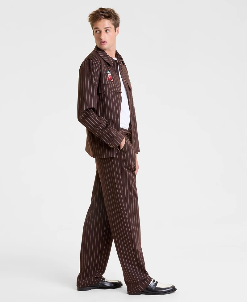 Disney | Macy's Men's Pinstripe Jogger Pants, Exclusive