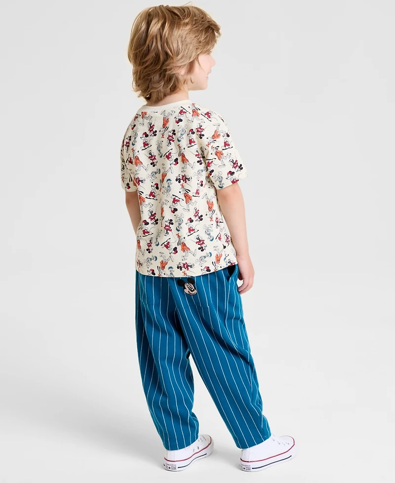 Disney | Macy's Boys 2T-7 Mickey & Friends Short-Sleeve T-Shirt, Exclusive