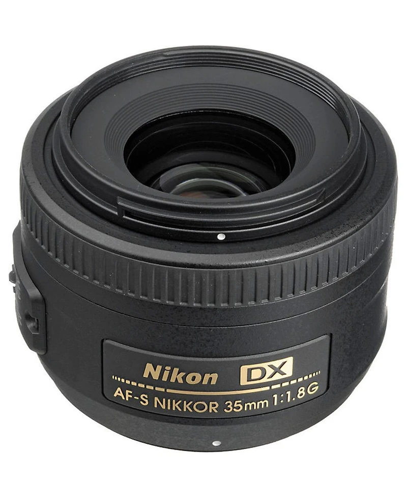 Nikon 35mm f/1.8G Dx Af-s Nikkor Lens, Bundle with ProOptic 52mm Filter Kit, Lens Case, Lens Cleaner, Cleaning Kit, Lens Cap Tether