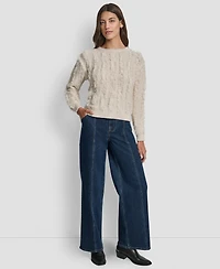 Dkny Jeans Women's Long Sleeves Sweater