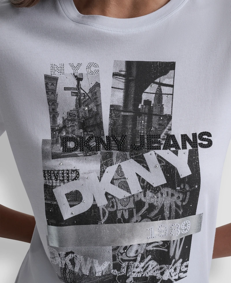Dkny Jeans Women's Crewneck T-Shirt