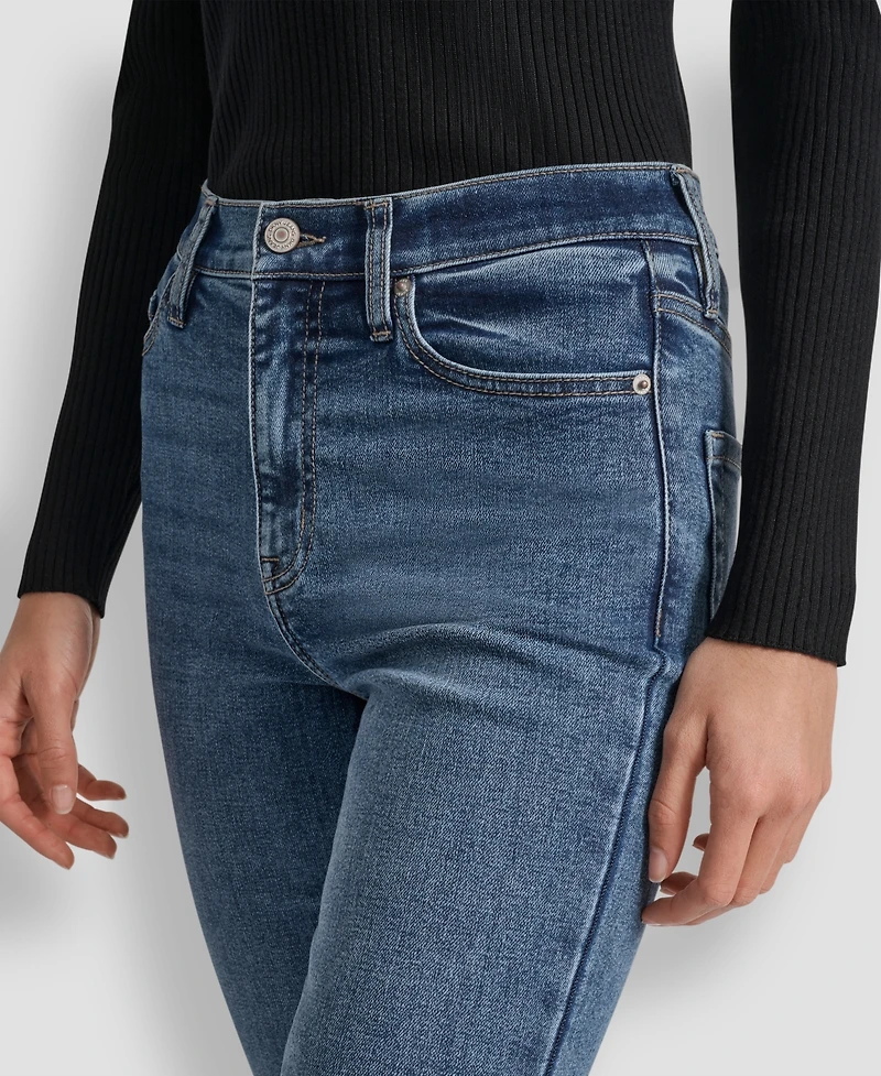 Dkny Jeans Women's High Rise Flare