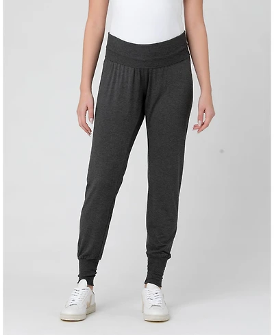 Ripe Maternity Comfortable Charcoal Marle Jersey Lounge Pants