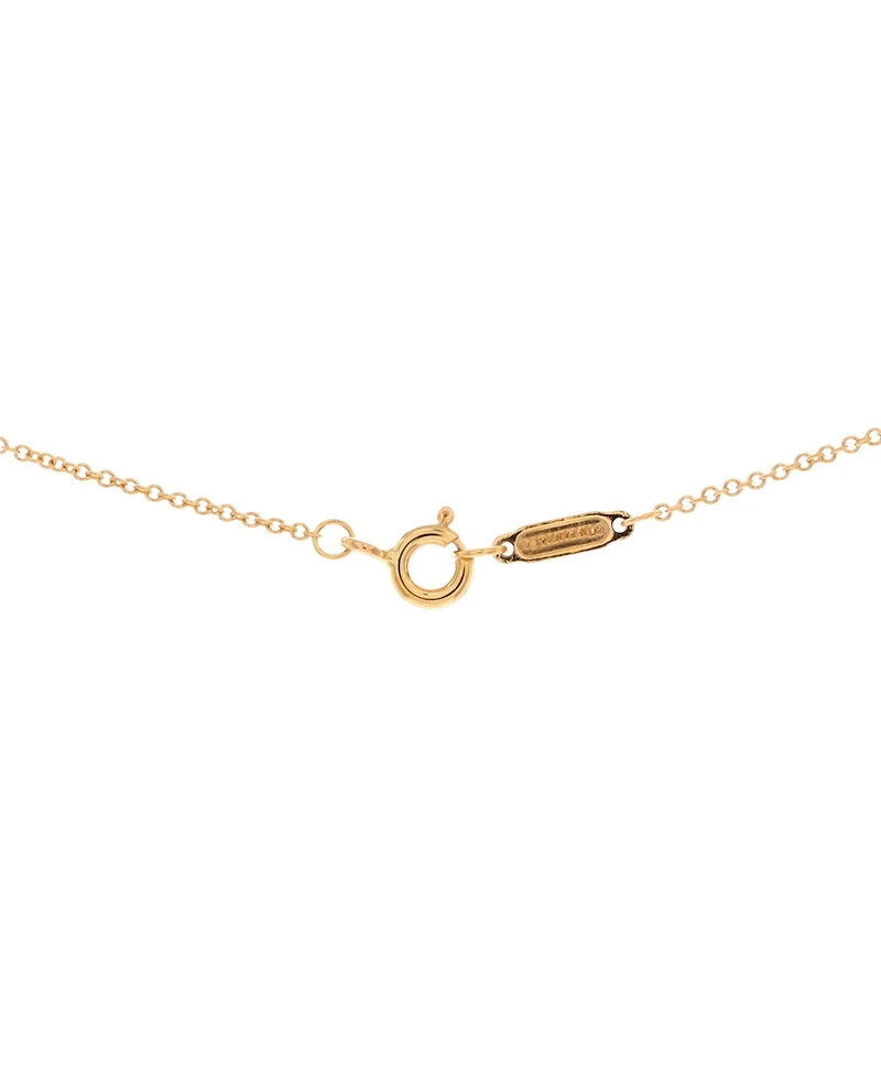Pre-Owned Tiffany & Co. Metro Open Heart Pendant Necklace