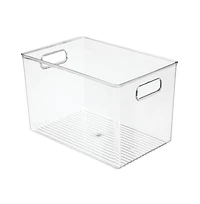 iDesign Plastic Storage Bin with Handles