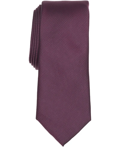 Alfani Men's Gilded Solid Slim Tie, Macy's Exclusive