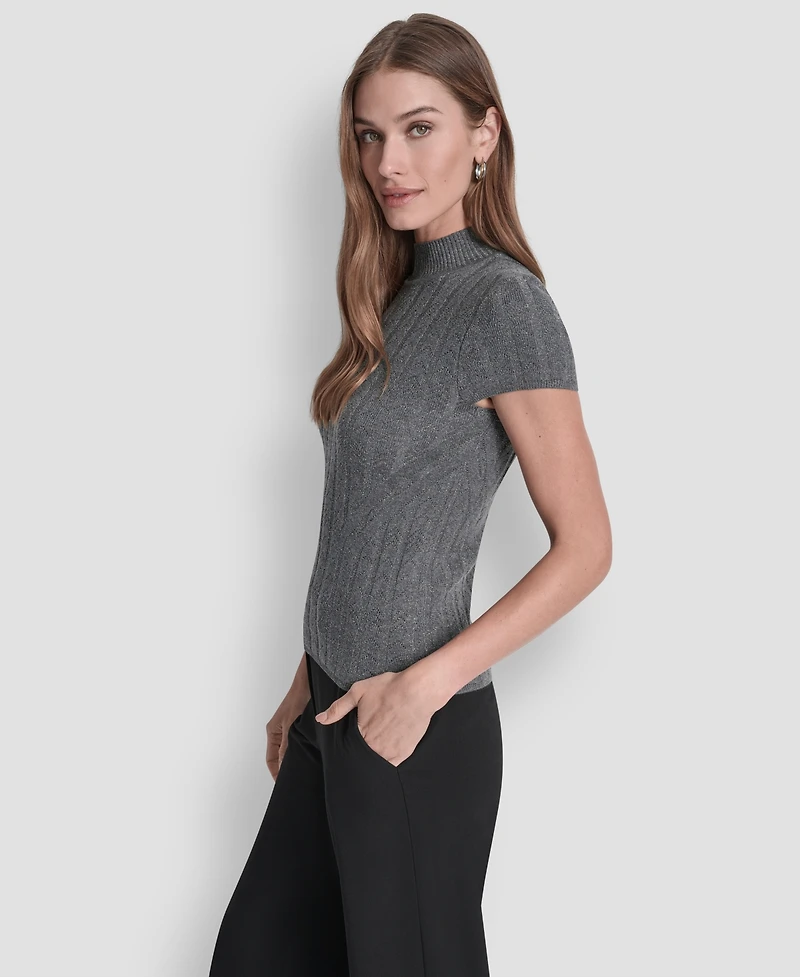 Dkny Women's Mock Neck Sweater
